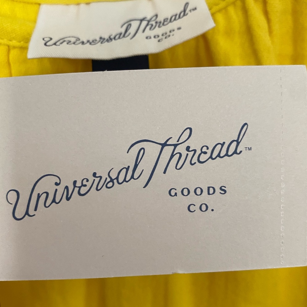 Universal Thread Vibrant Yellow Apparel